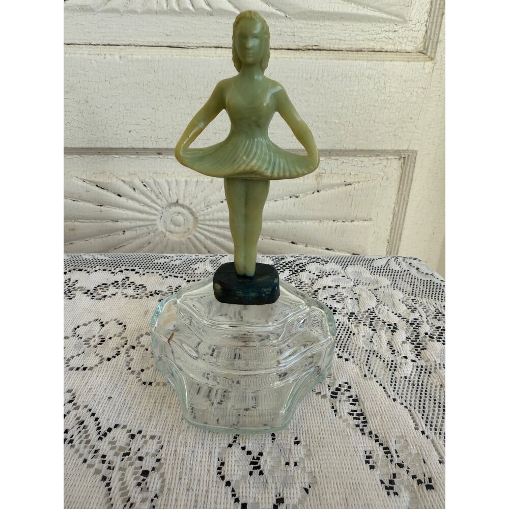 Vintage 1940s Babs Creations Whirling Ballerina Perfume Bottle - Picture 10 of 11